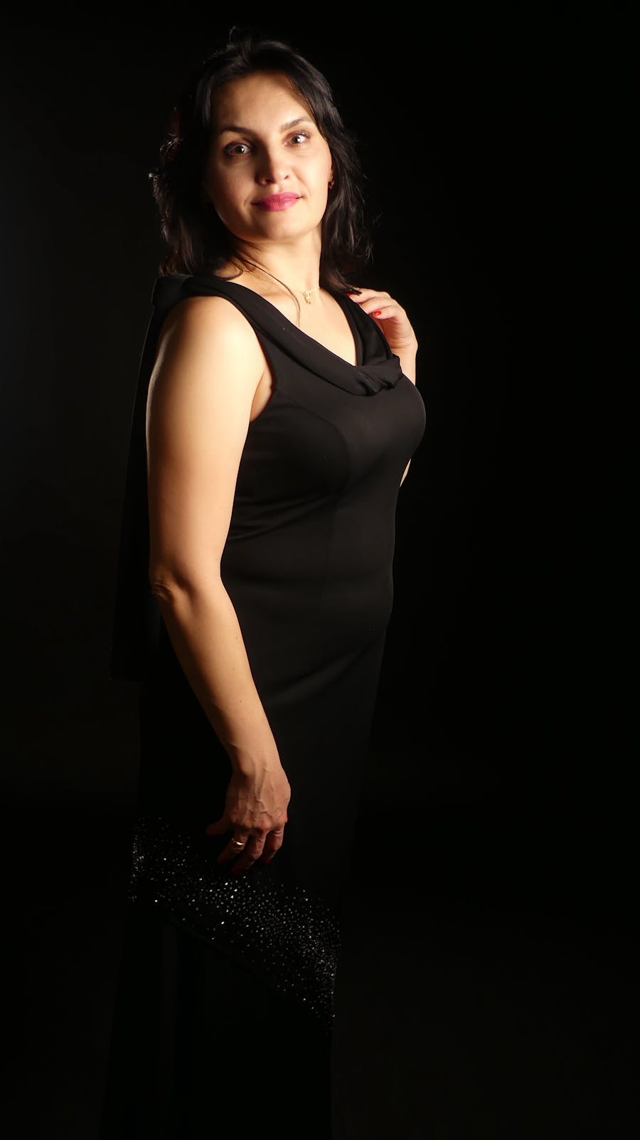 Koton Siyah Elbise image